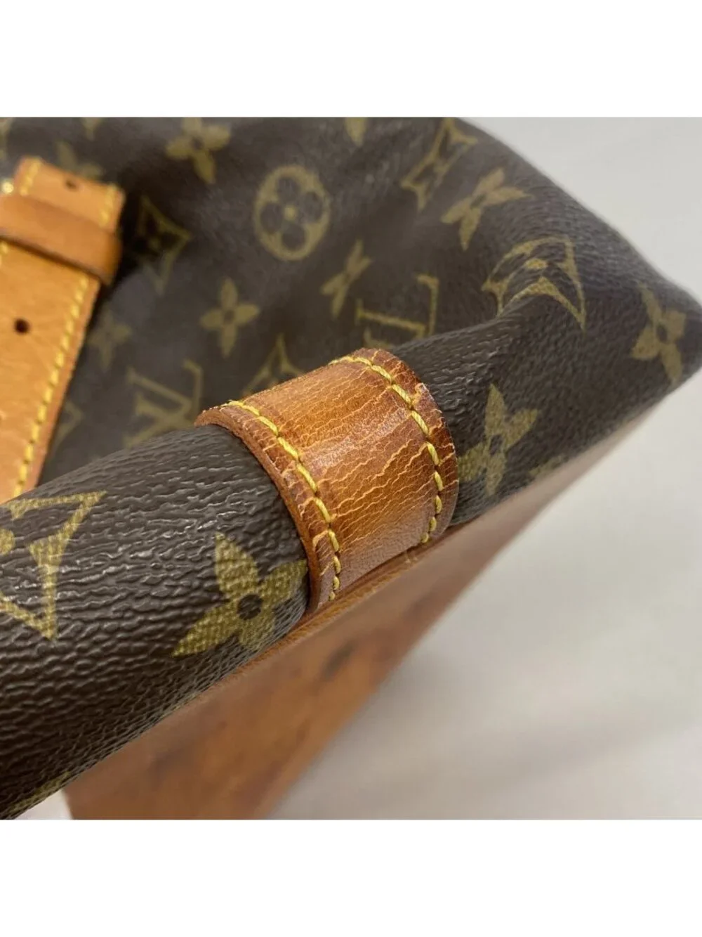 Louis Vuitton Shoulder Bag Monogram Petit Noe Brown
